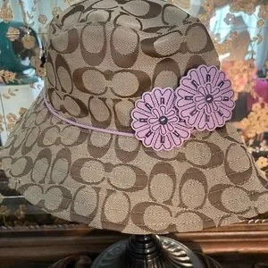 Coach | Accessories | Coach Signature Bucket Hat With A Couple Of 